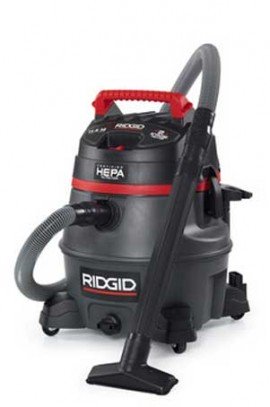 RIDGID RV2400HF Wet/Dry Vac, 14 Gallon with Certified HEPA Filtration-
