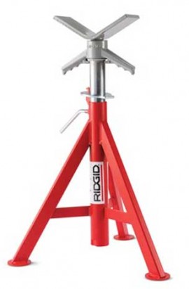 RIDGID VJ98 V-Head Stand, 20-38 in-