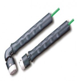 RKC ST-230L L-Shaped Surface Temperature Sensor with DP-350 connector and case, 300&amp;deg;C, &amp;Oslash;0.13&amp;quot; silicon rubber coated cable-