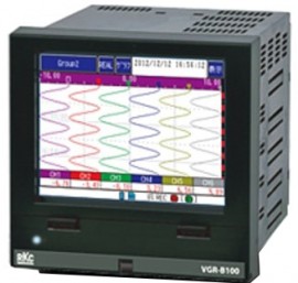 RKC VGR-B Paperless Recorder with relay output, 3 channels, RS-485 communication-