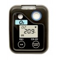 RKI OX-03 Series Gas Monitor with alligator clip, 0 to 40% O<sub>2</sub>-