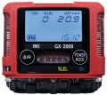 RKI GX-2009 Series Multi-Gas Detector with alligator clip/12 V DC charger/vehicle plug, LEL/O&lt;sub&gt;2&lt;/sub&gt;-