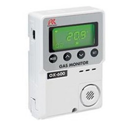 RKI OX-600 Oxygen Monitor, 0 to 25% volume, 16.4'-