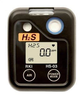 RKI 73-0062 HS-03 Gas Monitor, 0 to 100 ppm H<sub>2</sub>S-