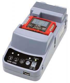 RKI SDM-2009 Stand-Alone Calibration Station with 34 L gas cylinder for the GX-2009, H<sub>2</sub>S/CO/CH<sub>4</sub>/O<sub>2</sub>-