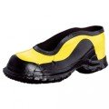 Salisbury 51581 Yellow Dielectric Rubber Non Buckle Deep Heel Storm Overshoes, Size 9-