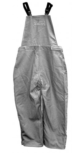 Salisbury ACB7530GY-S 75 cal/cm2 PRO-WEAR Flash Protection Bib Overalls Small-