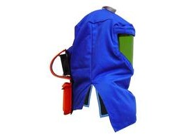 Salisbury FH8BL-C 8 cal flash hood with universal air system-