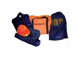 Salisbury SK8L 8 cal/cm2 flash coat kit without gloves, Large-