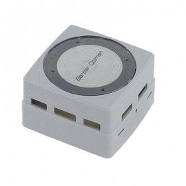 Schneider Electric 21-928 Gray Plastic Cover with blank dial-