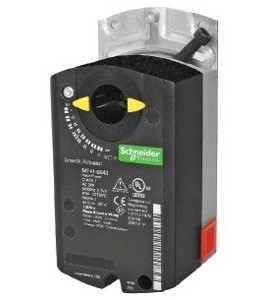 Schneider Electric MF41-6083 Direct Coupled Floating Damper Actuator, 88 lb-in, 24 VAC-