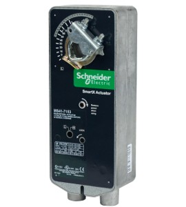 Schneider Electric MS41-7153-502 SmartX Spring Return Proportional Damper Actuator, 2 SPDT, 24 V, 133 lb-in-
