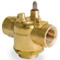 Schneider Electric VM3322 Erie PopTop Non-Steam Control Valve, 3/4", 3-way, NPT, 2CV, brass-
