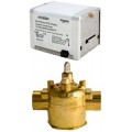 Schneider Electric VS2427H24A020 Erie PopTop Steam Control Valve with Actuator, 1", 2-way, NPT, 8CV, brass-
