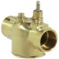 Schneider Electric VT2317 Erie PopTop General Control Valve, 3/4", 2-way, sweat, 7.5CV, brass-