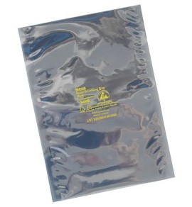 SCS 1003.55 1000 Series Metal-In Static Shield Bag, 3.5 x 5&amp;quot;, 100 EA-