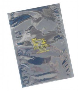 SCS 10056 1000 Series Metal-In Static Shielding Bags, 5 x 6&quot;, 100-Pack-