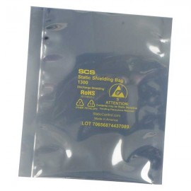 SCS 13001115 1300 Series Metal-In High Puncture Static Shielding Bags, 11 x 15", 100-Pack-