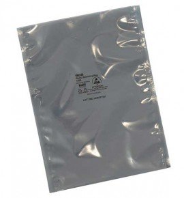SCS 15058 1500 Series Metal-Out Static Shielding Bags, 5 x 8&quot;, 100-Pack-
