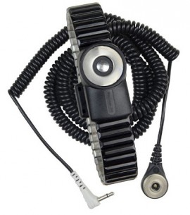 SCS 2233 MagSnap 360 Metal Wristband with 12&#039; Coil Cord, Dual Wire, Large-