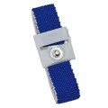 SCS 2271 Single-Wire Adjustable Fabric Wrist Band, Royal Blue with White Edges-