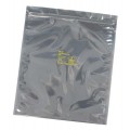 SCS 300424 1000 Series Metal-In Static Shielding Bags with Zipper, 4 x 24&quot;, 100-Pack-