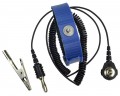 SCS 4650 Wrist Strap Set, Blue, 4mm Connection-