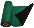 SCS 770081 R3 Dissipative Rubber Worksurface Mat Roll, 24&amp;quot; x 50', Green-