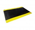 SCS 770120 Anti-Fatigue Rubber Mat, black/yellow, 0.600&amp;quot; x 2' x 3'-