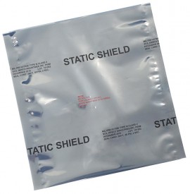 SCS 8172.252 81705 Series Metal-In Static Shielding Bag, 2.25 x 20&amp;quot;, 100 EA-