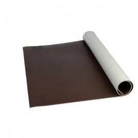 SCS 8241 3-Layer Vinyl Mat, Brown, 0.14in x 30in x 50ft Roll-
