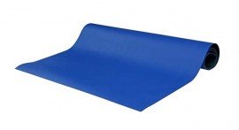 SCS 8904 8900 Series 2-Layer Rubber Mat Roll, 0.065&quot; x 36&quot; x 50&#039;, Blue-