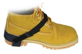 SCS HGC1M-C Quick Clasp Heel Grounder with Elastic Double Sole-