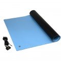 SCS RM2436L2RBL-L Ultra-R2 Rubber Mat Kit, Blue, 0.06 x 24 x 36in-