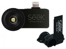 Seek LW-AAO Compact Wide View Advanced Thermal Imaging Camera for iPhone with OtterBox uniVERSE Housing-