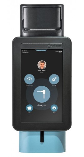 Seitron Novo 3-P Combustion Analyzer with integrated printer, O&lt;sub&gt;2&lt;/sub&gt;/CO/H&lt;sub&gt;2&lt;/sub&gt;/NO-