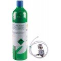 SENSIT 881-00047 SMART-CAL Calibration Gas Kit for the Gold G2 and Trak-It IIIa, 25ppm H&lt;sub&gt;2&lt;/sub&gt;S, 58L-