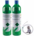 SENSIT 881-00058 Calibration Kit for the HCN with 2 Cylinders, 100ppm CO and HCN, 34L-