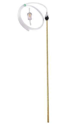 SENSIT 883-00077 Brass Bar Hole Probe with Hose Assembly and Extra Inline Filter for the Trak-It IIIa, 30&amp;quot;, 1/4&amp;quot; OD-