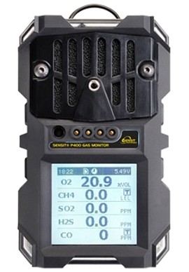 SENSIT 925-00000-91 P400 3-Gas Personal Gas Monitor with Pump, NO2, O2, SO2-