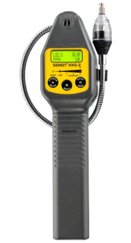 SENSIT HXG-3P Advanced Combustible Gas Leak Detector with Pump, 100% LEL-