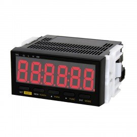 SHIMPO DT-501XA-CPT-FVC Panel Meter Tachometer, 85 to 264 VAC power, analog output with 36 pin connection-