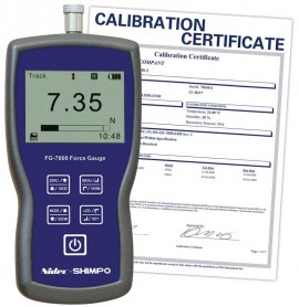 SHIMPO FG-7002-NIST Digital Force Gauge/Data Logger,  -