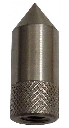 SHIMPO FG-M6CN Steel Cone Head Adapter, M6 Thread-