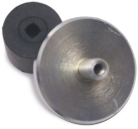 SHIMPO FG-M6COMP100U Compression Plate, M6 Thread, 100mm Diameter-