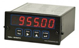 Shimpo PM-RMV-10AC2 AC Volt Input Panel Meter, analog signal output, RS-485-