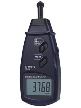 SHIMPO PT-132 Contact Tachometer, Metric Units-
