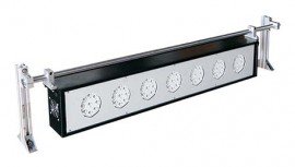 SHIMPO ST-329BL-6 Blacklight LED Stroboscope Array, 47" (1200 mm), 120 VAC, 81 LED's in 9 groups-