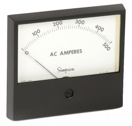 Simpson 16160 Rugged Analog Seal Style Panel Meter, 4.5&amp;quot;, 0 to 150 V rectifier-