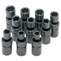 SK Tools 34351 Swivel Metric Impact Set, 1/2", 10-pack-